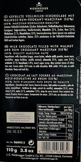 Niederegger Nuc-Rum Barretta di marzapane croccante 110g