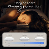 Coop Home Goods Eden Cool Cuscino regolabile King Size Memory Foam regolabile con infusione di gel Tessuto Lulltra morbido e traspirante Ideale per tutti i dormienti Cuscini standard Ecologici Naty Shop