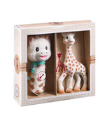 Set regalo di compleanno Sophie la giraffa Pouet sonaglino sophisticated 00012 Toys Bebe Naty Shop