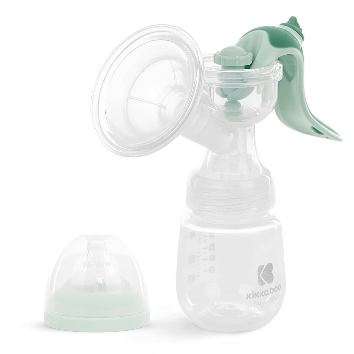 Tiralatte Kikkaboo ELSIE, manuale con 2 modalità, potenza di aspirazione regolabile, coppa in morbido silicone Accessori Alimentazione e Allattamento Bebe Naty Shop