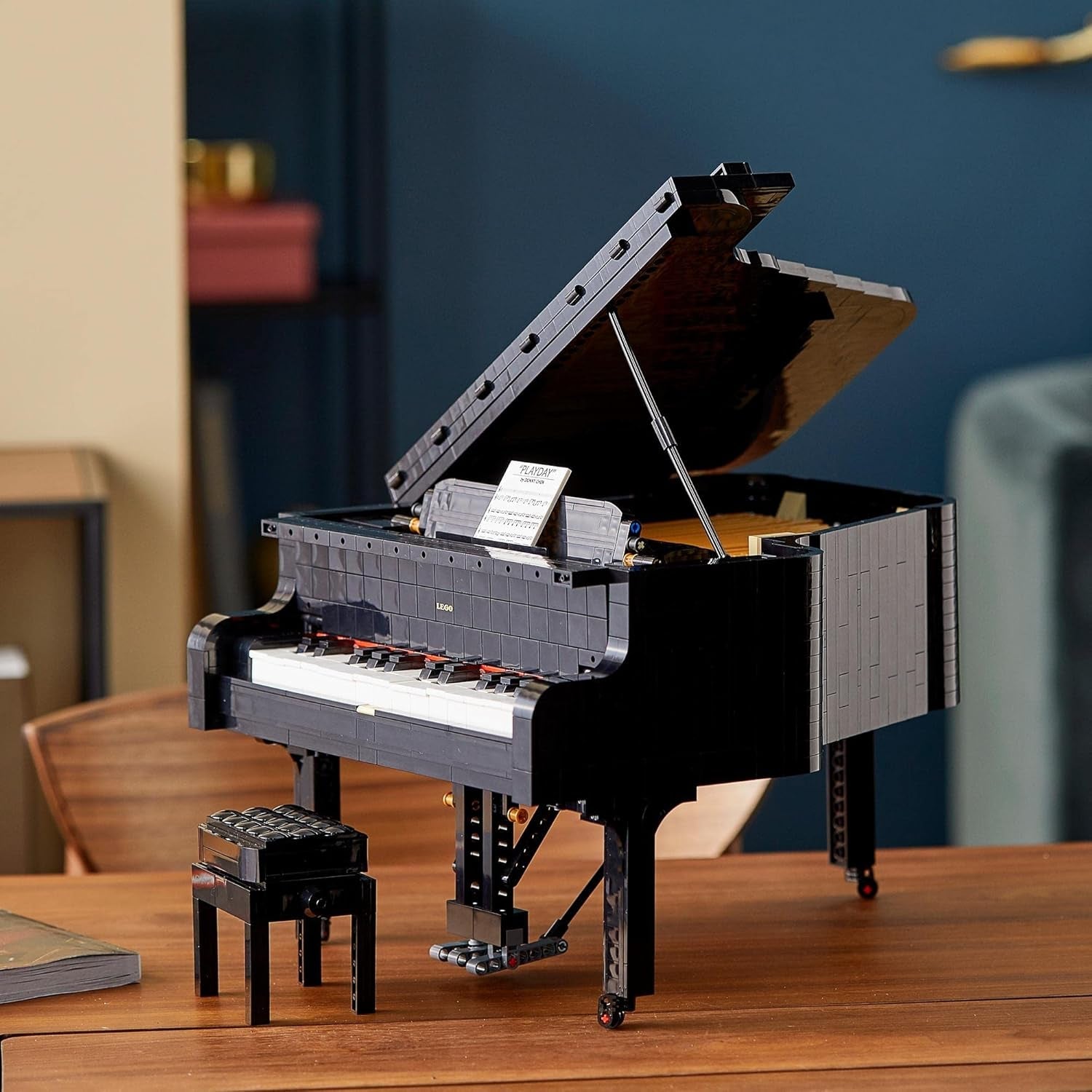 Pianoforte a coda da concerto LEGO Ideas (21323); Set da costruzione; Il tuo pianoforte da concerto; Fantastico progetto di modellismo per pianisti, musicisti, amanti della musica o hobbisti di talento (3.662 pezzi) Set da costruzione Besuche den LEGO-Store