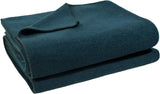 Coperta Zoeppritz colore: Rosso, Realizzata in 65% poliestere, 35% viscosa, Dimensioni: 160X200 Cm, 103291-235-160X200 Zoeppritz Letti e coperte dal 1828 795 Dark Ocean 180X220 Cm