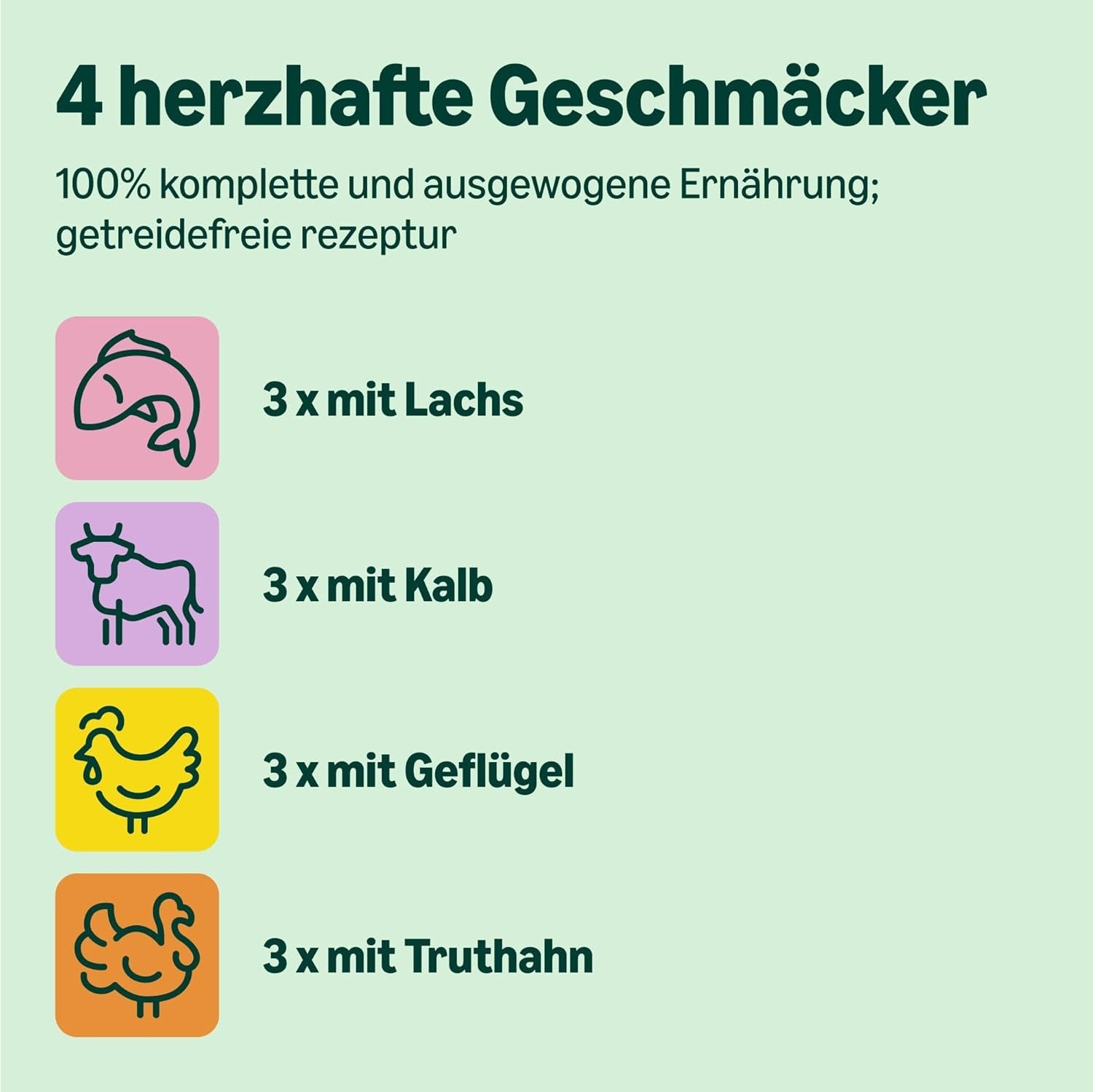 Amazon Mixed Selection Alimento umido per gatti giovani in gelatina da 1,2 kg (12 buste da 100 g)