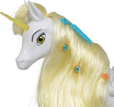 Simba 109480093 - Mia and Me Unicorno Onchao, con ali mobili, fermagli per capelli, spazzola per acconciature, cavallo giocattolo, pony, Centopia, dai 3 anni in su, rosa