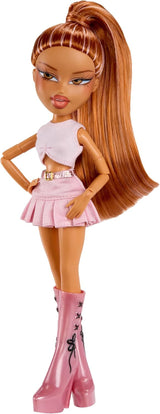 BRATZ Pop Starz Yasmin – Bambola alla moda con ciondolo da collezione, vestito e accessori musicali