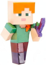 Jada Toys Set di personaggi Minecraft (4 pezzi) in metallo - Personaggi da collezione Minecraft Caves & Cliffs (Steve, Alex, Creeper e Warden) per giocatori e collezionisti 8+ 6 cm ciascuno Action Figure Naty Shop