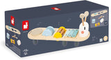 Janod - Tracce musicali Sweet Cocoon - 5 attività musicali per bambini - Educazione musicale precoce - Giocattolo in legno FSC - A partire da 12 mesi, J04058 Baby Toys Naty Shop