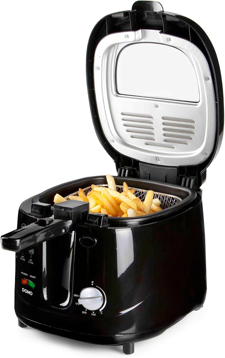 Friggitrice Domo B-Smart DO461FR, nera, 2,5 litri Elettrodomestici Naty Shop Default Title