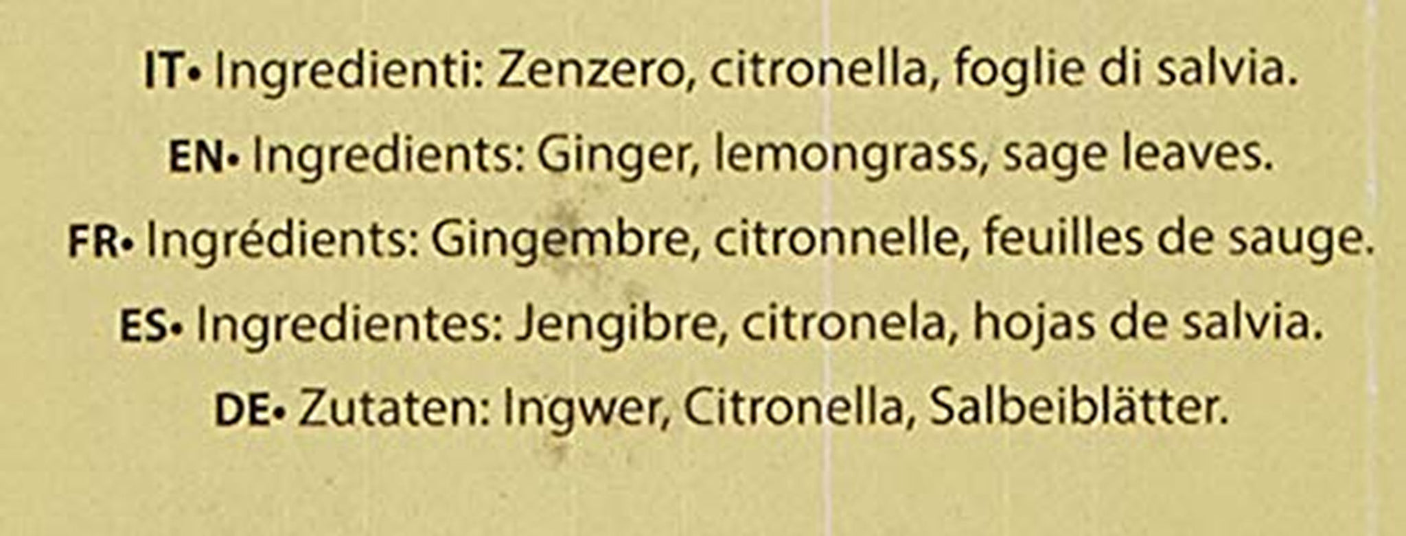 - Zenzero - Kapselmaschinen - compatibile esclusivamente con NESPRESSO - 40 caps