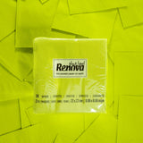 Tovaglioli di carta verde Renova Cocktail - 30 tovaglioli