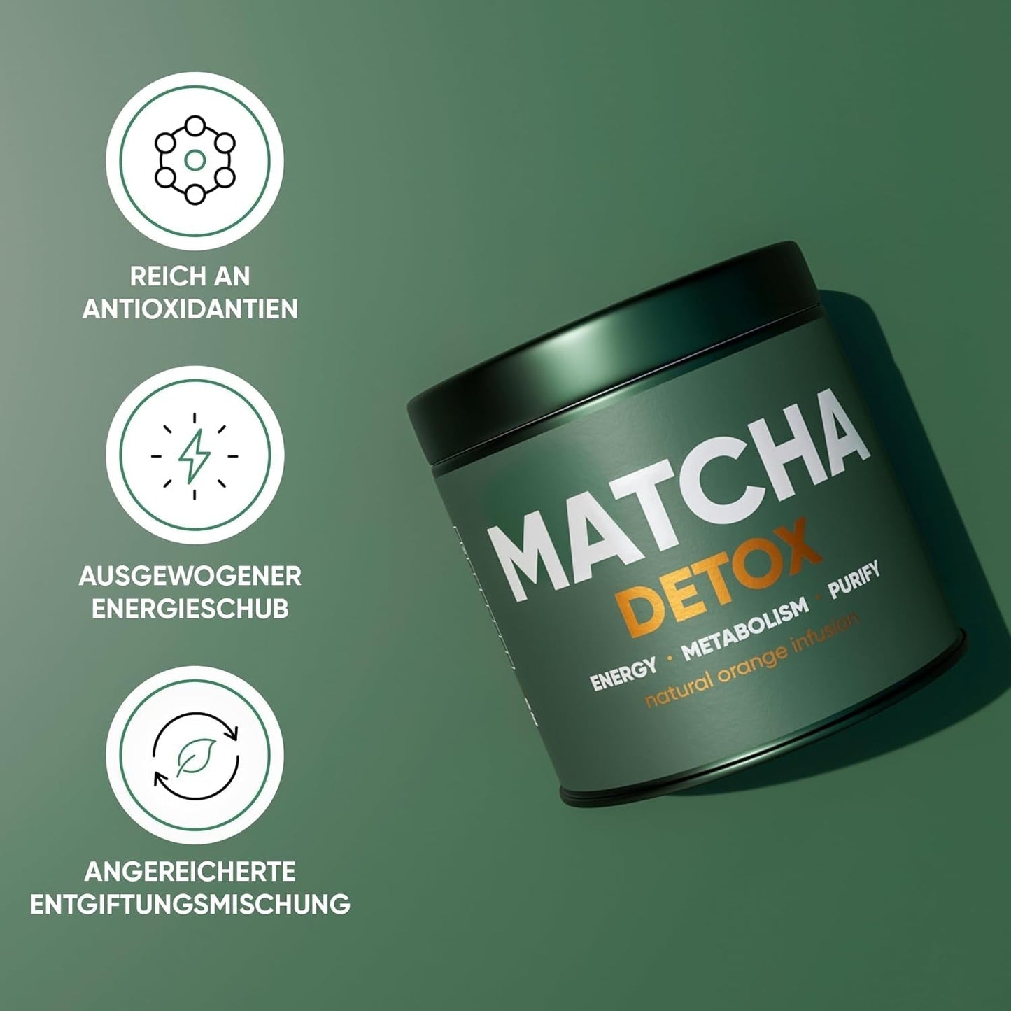WOW TEA Matcha in polvere - polvere fine dal Giappone dal gusto fresco - ideale per tè Matcha, latte macchiato o frullati - senza additivi (disintossicante)