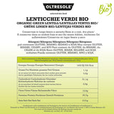Lenticchie Verdi Biologiche 5kg, Legumi Interi Biologici, Fonte di Proteine ​​e Fibre, Ricco di Fibre e Minerali, Confezione Economy