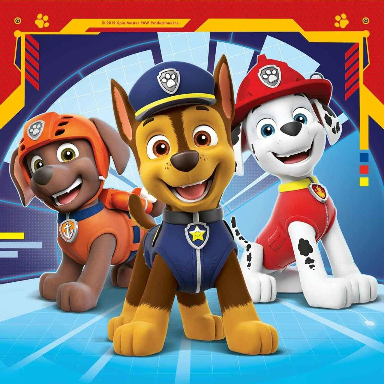 Puzzle Ravensburger per bambini 3X49 pezzi - Paw Patrol - Paw Patrol Puzzle Naty Shop