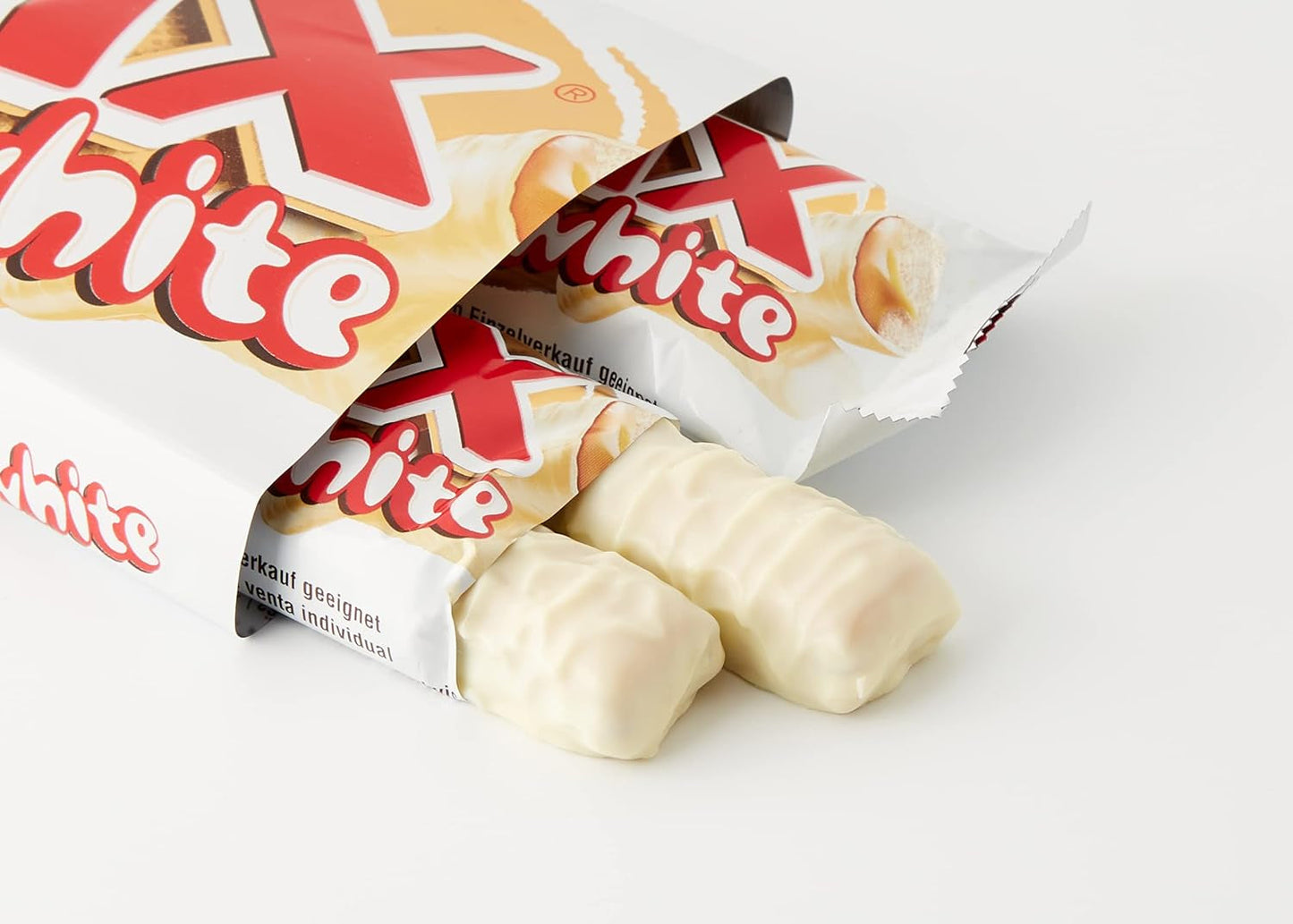 Barrette di cioccolato bianco Twix | Caramello, Biscotti, Cioccolato Bianco | Confezione multipla di cioccolato | 5 barrette (5 x 46 g) (confezione da 5)