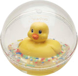 Fisher-Price WaterMates Ducky Ball, Divertente Anatra in Palla di Coriandoli, Giocattolo per Bambini, Palla da Gioco, Giocattolo da Bagno, da 3 Mesi, 75676 Baby Toys Naty Shop