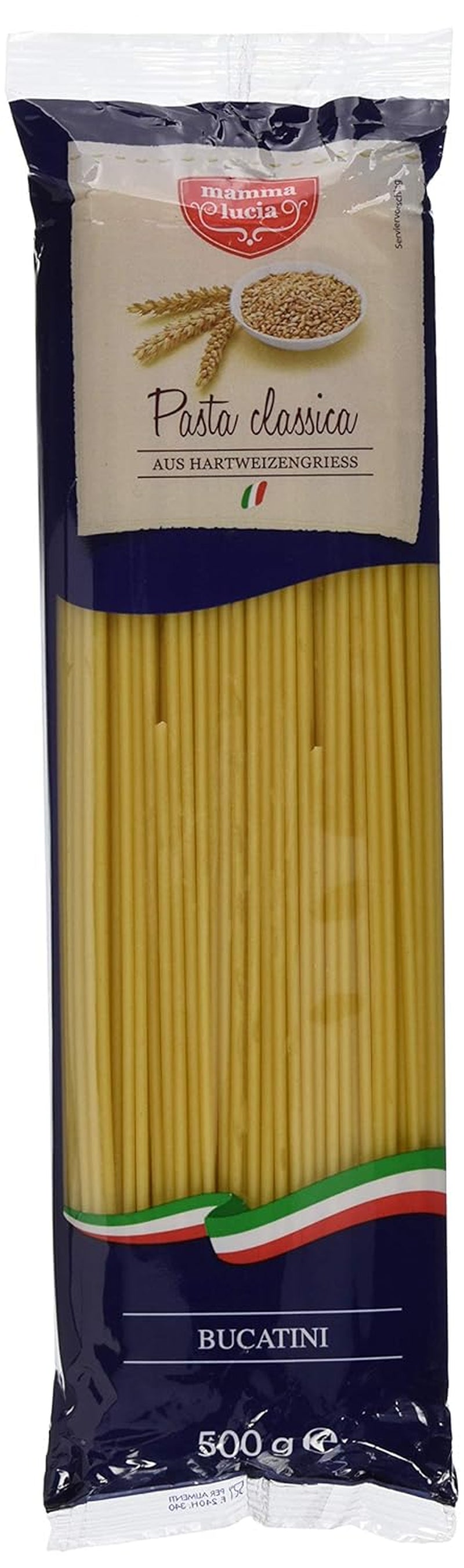 Pasta Bucatini - Maccheroni, conf. da 20 (20 x 500 g)