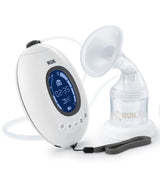 Tiralatte elettrico doppio NUK Nature Sense | Con batteria, display LCD 2X contenitori per latte materno da 150 ml Accessori Alimentazione e Allattamento Bebe Naty Shop Tiralatte