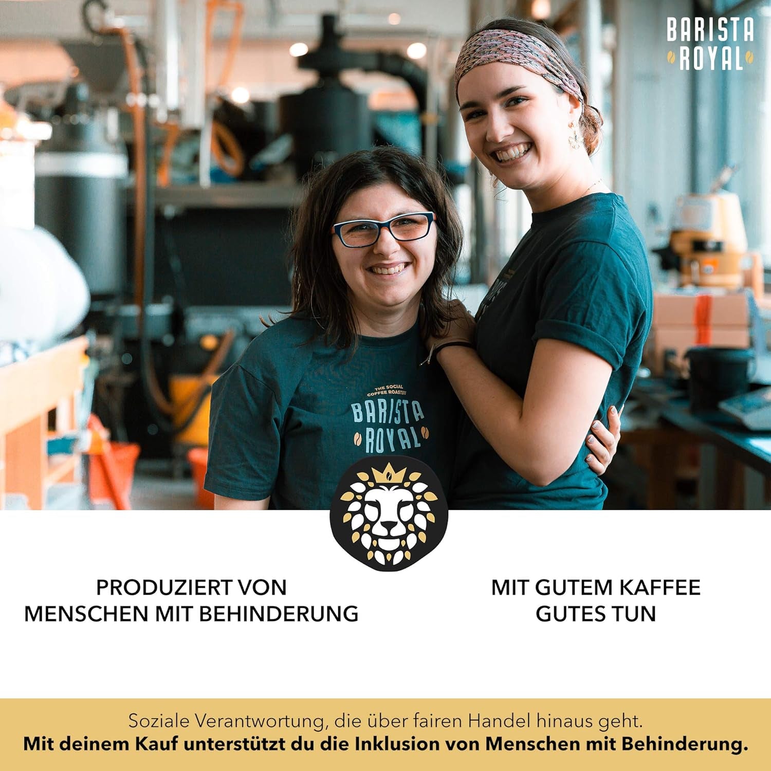 BARISTA ROYAL Bio Kaffeebohnen 1kg "Selezione Speciale" | Frische Kaffeebohnen direkt gehandelt | 70% Arabica, 30% Robusta Kaffee ganze Bohnen | Ideale per macchine completamente automatiche e filtranti