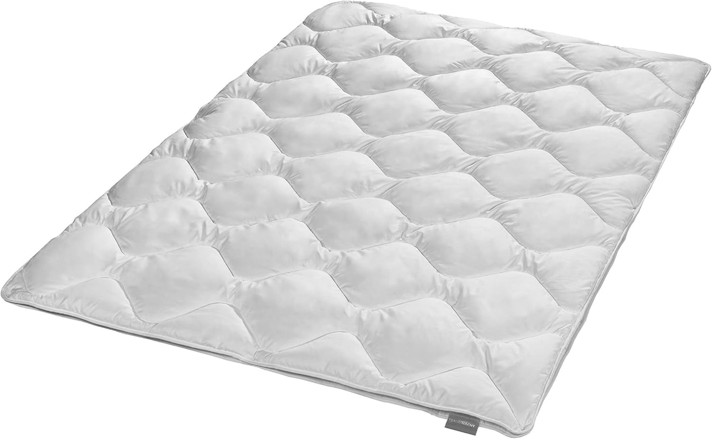 Traumnacht Comoda trapunta in cotone mono per tutte le stagioni, trapunta ideale per le mezze stagioni con fodera in misto cotone, 135 x 200 cm, lavabile, certificata Oeko-Tex, realizzata secondo gli standard di qualità tedeschi. Trapunte e trapunte Naty Shop