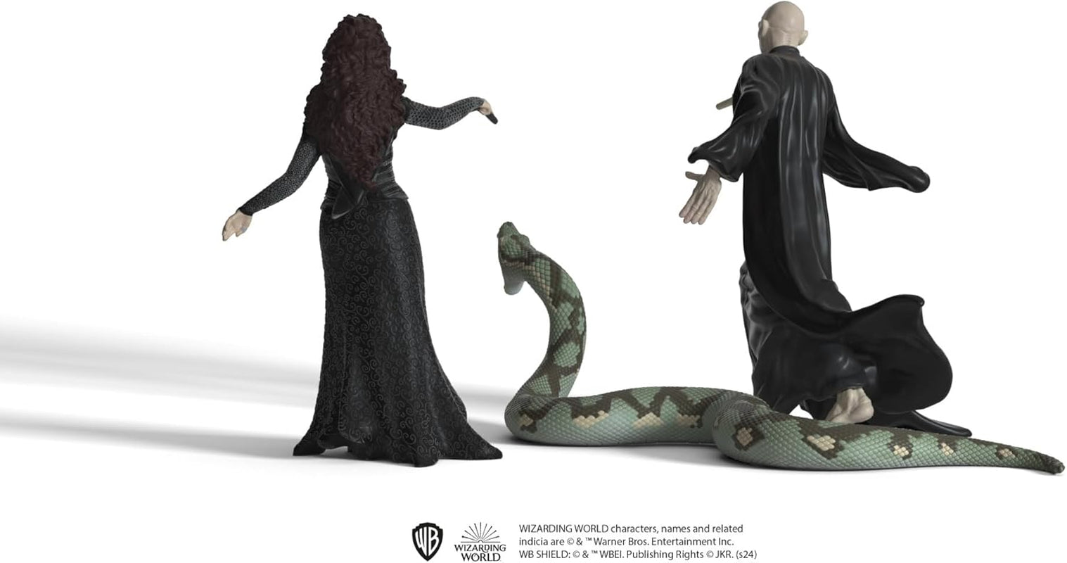 Schleich 42684 Lord Voldemort, Nagini e Bellatrix Lestrange, Da 6 anni, HARRY POTTER - gioca figura, 21 X 16 X 18 cm Action figures Naty Shop