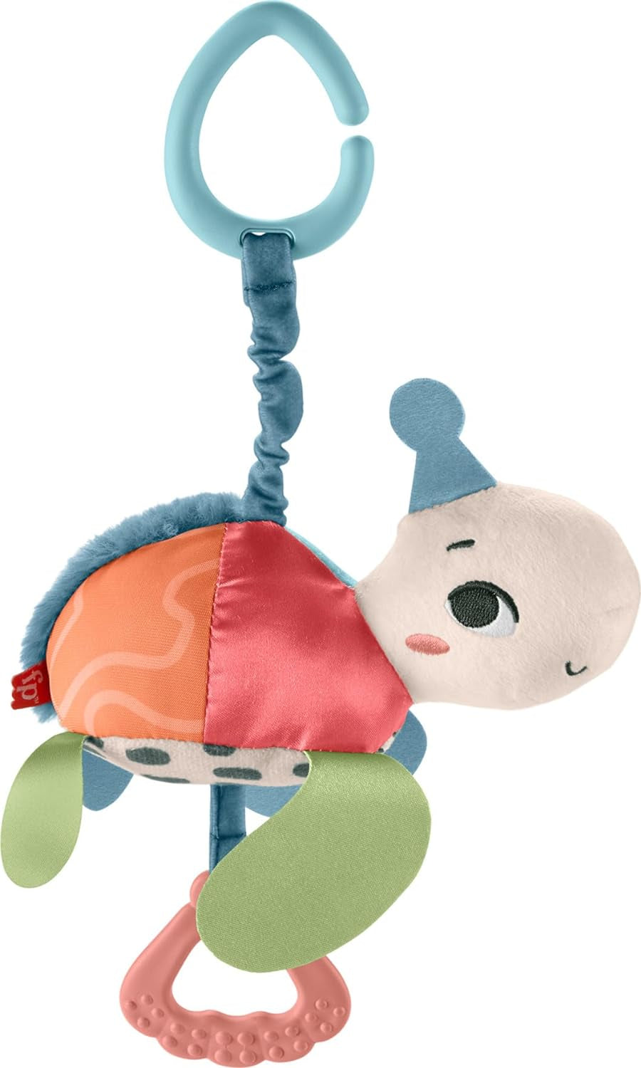Elefante dalle orecchie giganti Fisher-Price - Adorabile peluche morbido con orecchie extra grandi, realizzato al 90% in plastica riciclata e imballaggio certificato FSC, per bambini dai 3 mesi in su, HKD63 Baby Toys Naty Shop Turtle