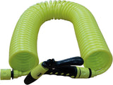 Amig - Turun | Spirale | 15 metri| Include 4 accessori | Con pistola per irrigazione, adattatore per rubinetto e 2 attacchi rapidi | Gomma EVA | Verde pistacchio