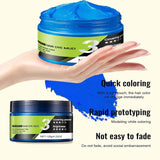 Cera Per Capelli Blu Temporaneo Spray Per Capelli Blu Colore Crazy Blue Lavabile Per Capelli Tintura Per Capelli Istantanea Colore Naturale Per Capelli Styling Capelli Per Uomini Donne Feste Naty Shop Tinture Per Capelli