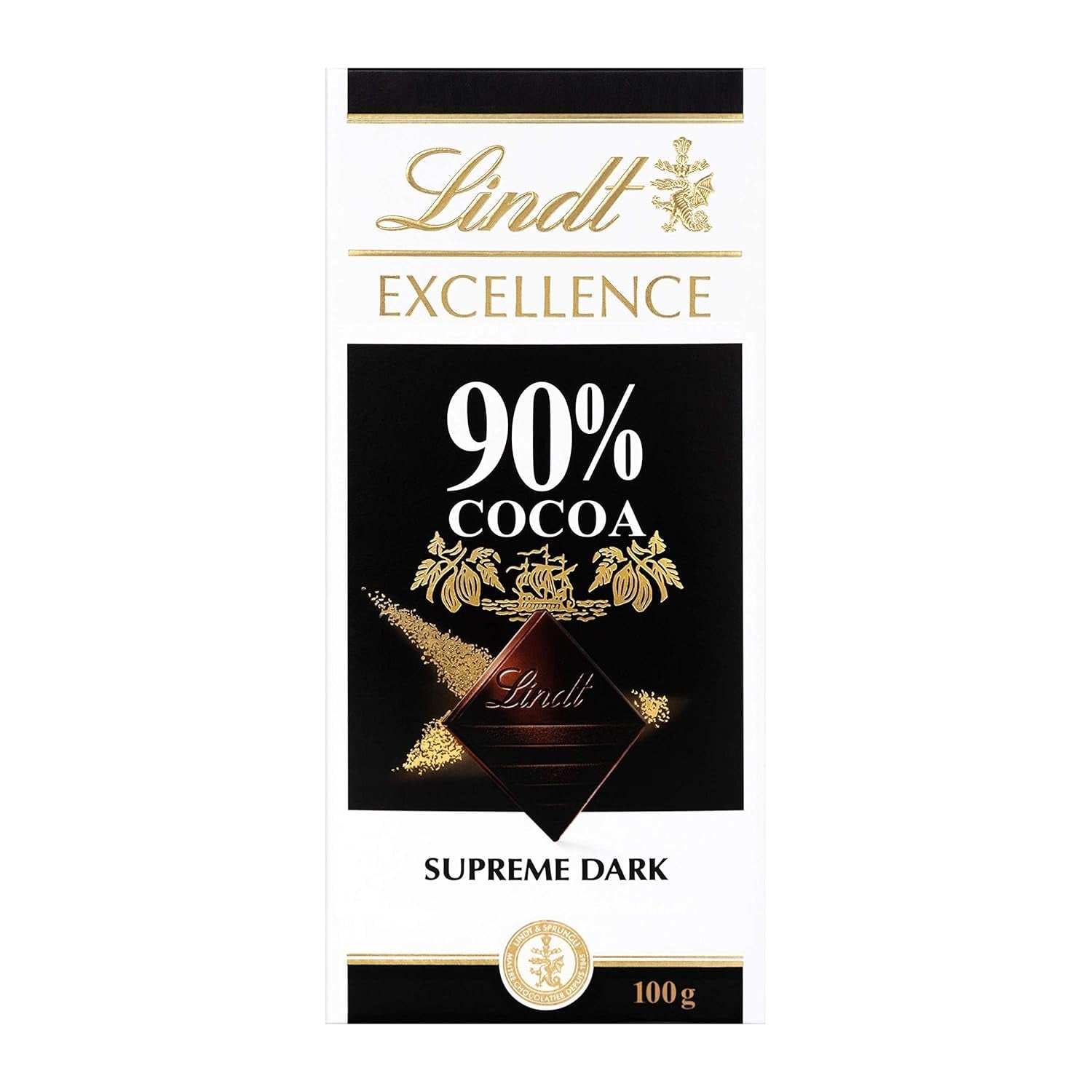 Cioccolata Lindt | Tavoletta EXCELLENCE Cacao 85% | 100 g| Cioccolato Extra Fondente | Tavoletta di cioccolato vegana