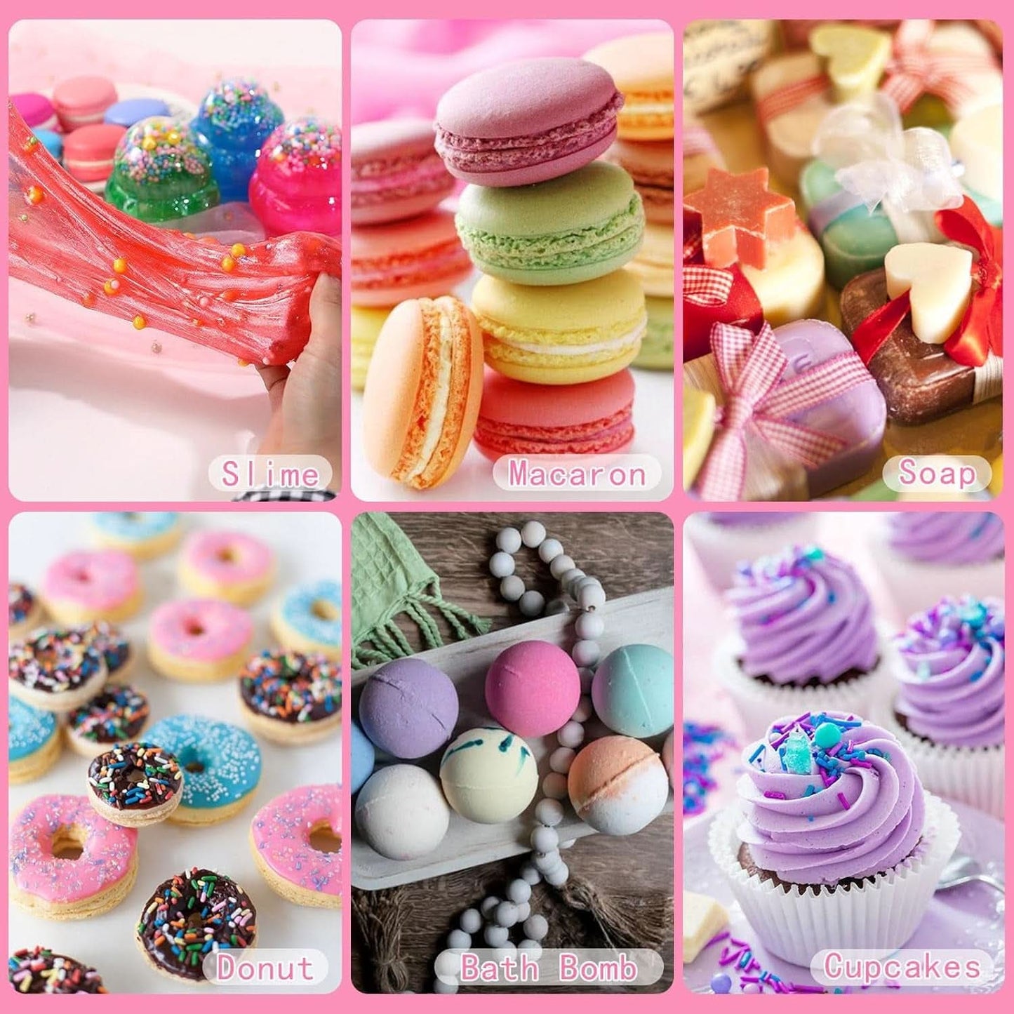 Set 12 coloranti alimentari liquidi, 10 ml Naty Shop