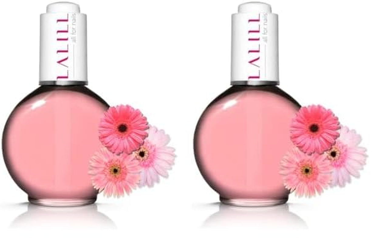 LALILL Olio per cuticole per unghie 75Ml - Himbeere Nagelpflegeöl - Nagelöl Pflege Für Nägel Nagelhaut - SPA Maniküre Naildesign Hände - Vegan - Con pipetta