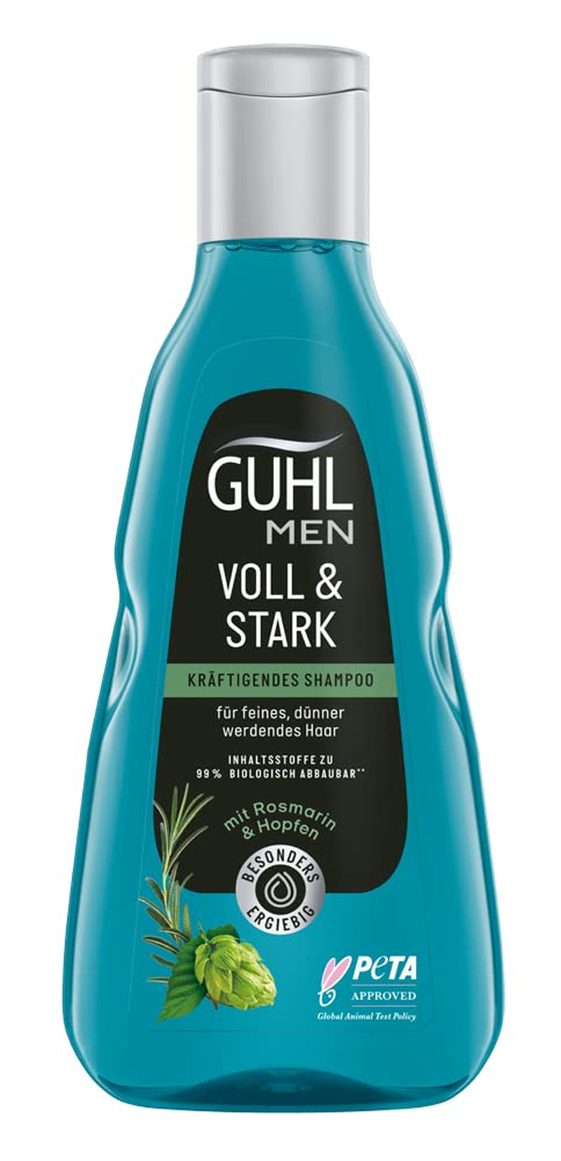 Guhl Men Full & Strong Shampoo - Tipo di capelli: sottili, fini, normali Doccia e bagno Guhl 250 ml