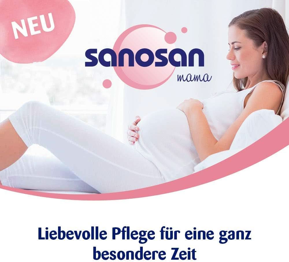 Sanosan Smagliature Minimiser, clinicamente testato - dimostrato che riduce le smagliature dopo la gravidanza, senza olio di paraffina, coloranti, siliconi, 75 ml Cosmetici e Bellezza Naty Shop