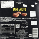 Assortimento di cioccolato (37 palline LINDOR, 24 Mini bastoncini Hello, 10 Mini Fioretto), regalo di cioccolato (1 x 815 g) e Mini Emoti HELLO, cioccolato al latte in 5 disegni emoticon, 164 g