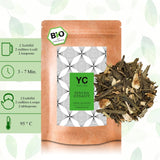 YC Yang Chai Sencha Green Tea BIO 250G - Tè giapponese sfuso al gusto di bergamotto - Tè verde giapponese originale "Dinastia Sencha" da coltivazione biologica controllata