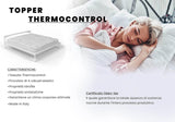 MB Home Italia, Topper, Termocontrollo, Piumini e Trapunte Matrimoniali 160X195 Cm Naty Shop