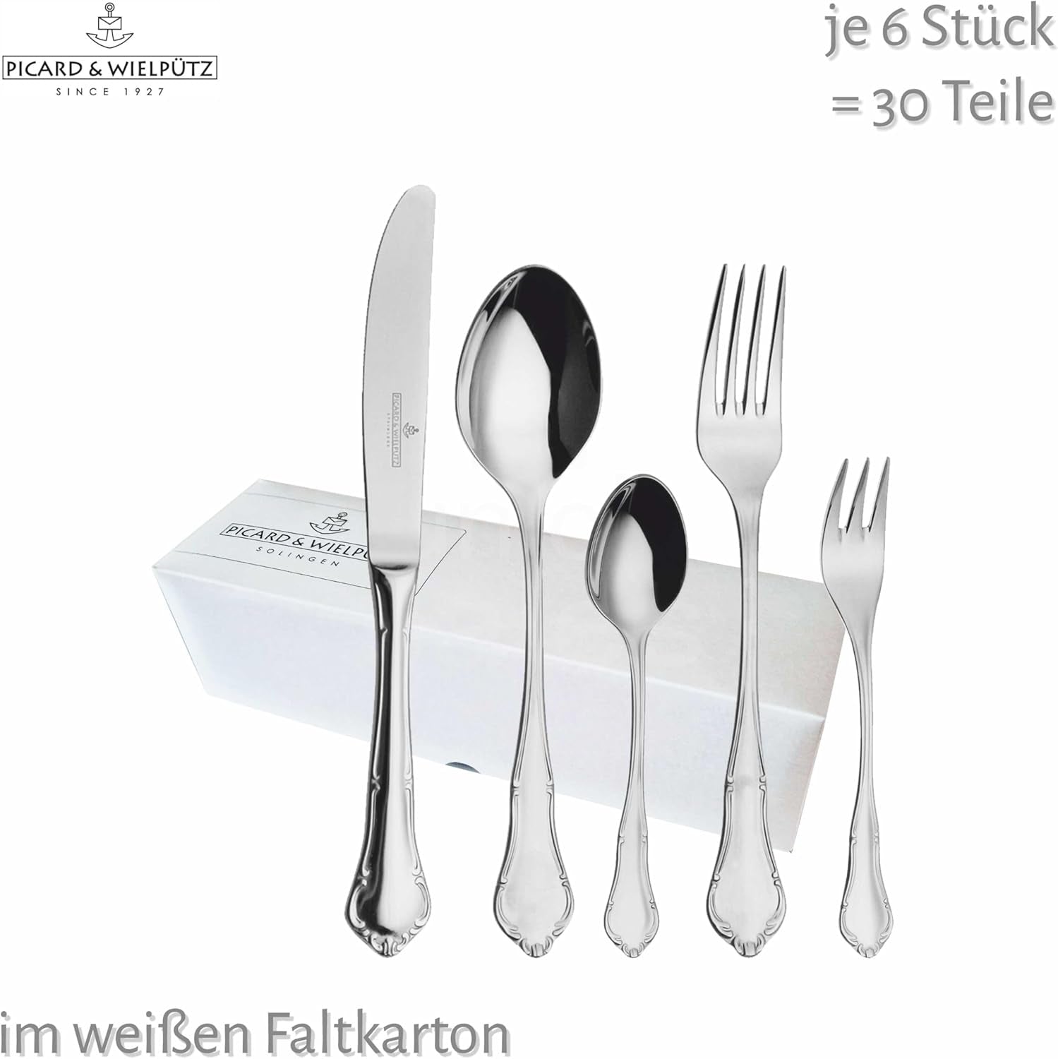 Set posate Palazzo massello 30 pezzi Kitchen Naty Shop