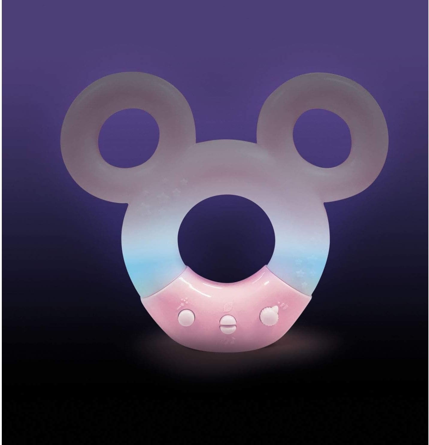Clementoni 17396 Disney Baby Minnie Lampada Suoni e Colori Luce Notturna Bianca Musica 0 Mesi + Jucarii Bebe Naty Shop
