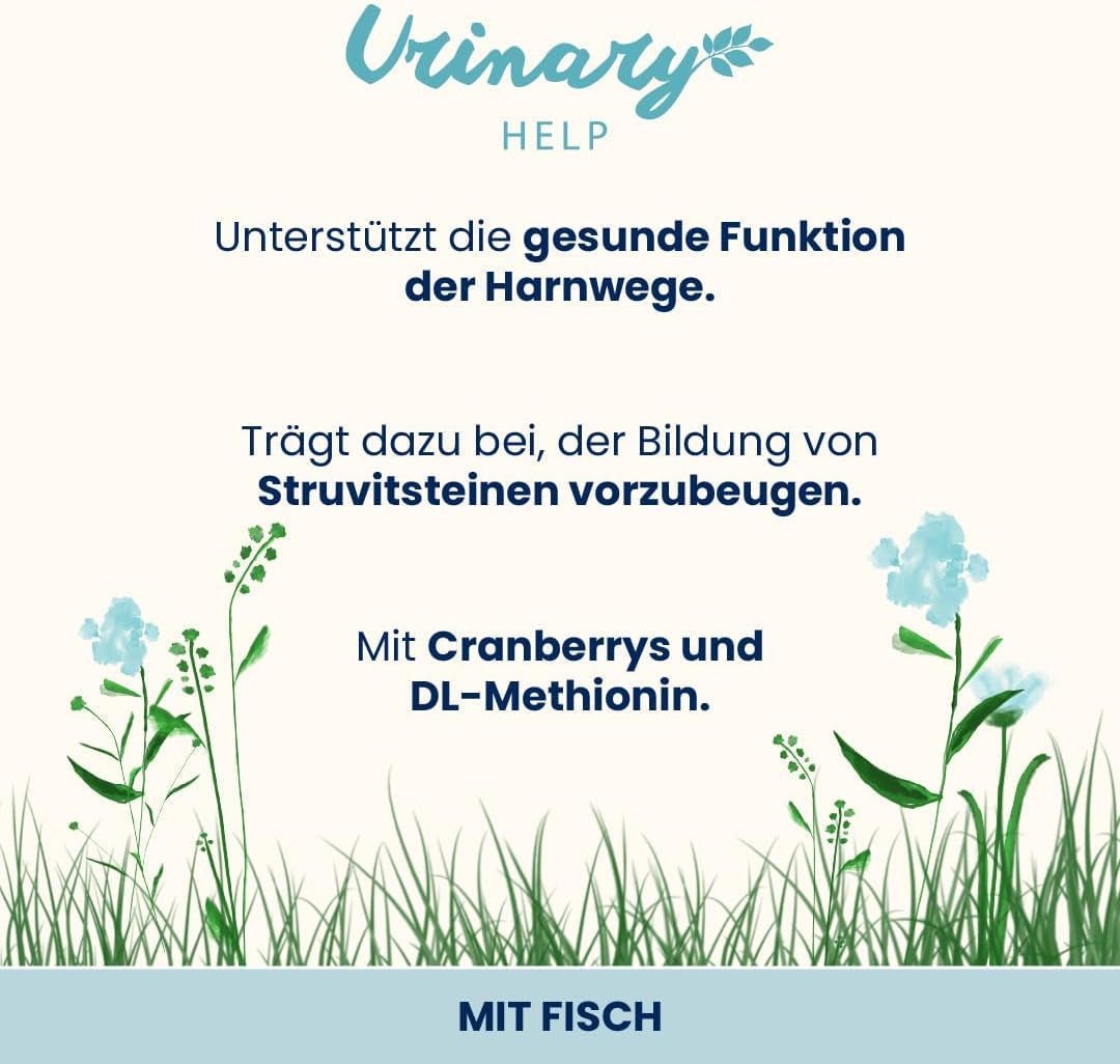 Almo Nature Functional Urinary Help - Nassfutter für ausgewachsene Katzen mit Fisch - Unterstützung für die Gesundheit der Harnwege - 30 buste da 70g