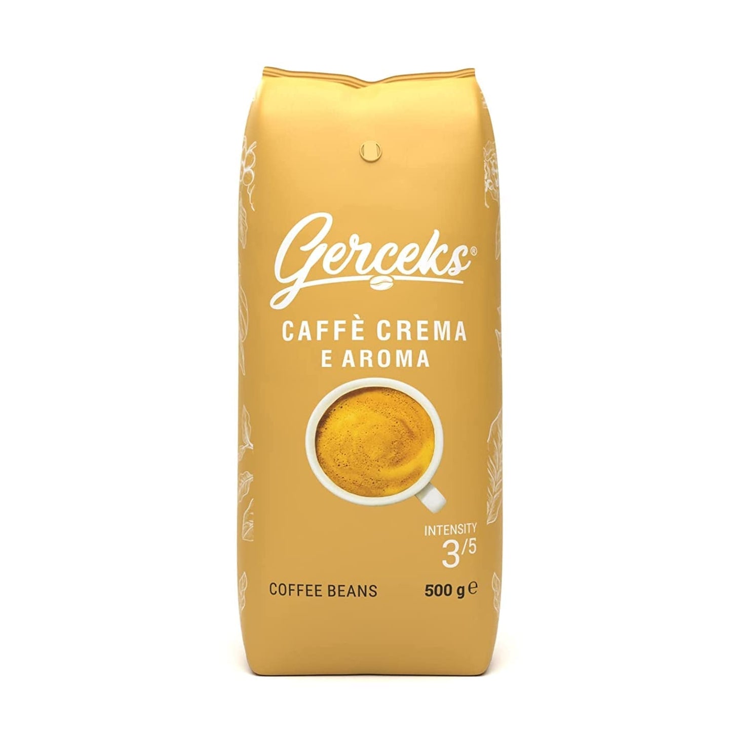 Caffe Crema E Aroma Kaffeebohnen 2kg (4x500g), Barista Kaffee schokoladig und säurearm, Espressobohnen kräftig, Bohnenkaffee mit Arabica und Robusta, fine Crema, ideale per Milchkaffee