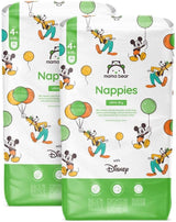 Marchio Amazon: Mama Bear Disney Pannolini Ultra Dry, taglia 3 (4-9 kg) - Scatola mensile, bianco, 172 pezzi (2 confezioni da 86)