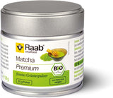 Raab Vitalfood® Premium Bio Matcha in polvere (30g) - Originale dal Giappone, polvere di matcha pura senza additivi, macinata finemente, gusto leggermente amaro, polvere di tè verde, vegano, cerimonia del tè