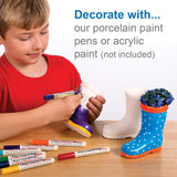 Vasi in ceramica per bambini Baker Ross 'Wellies' (confezione da 2)