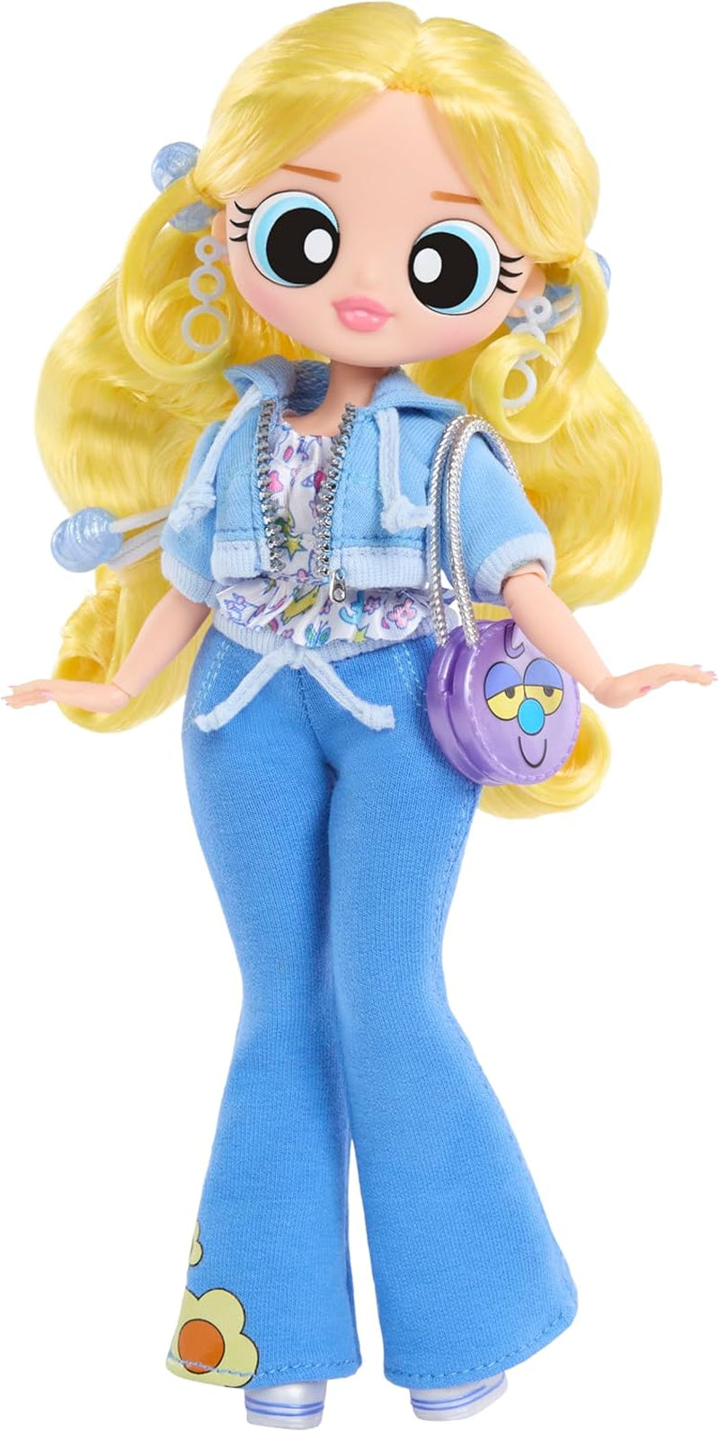 LOL. Sorpresa! OMG The Powerpuff Girls Puppe - Bubbles - Contiene 1 Modepuppe, vestito incluso e accessori, 3 zum Sammeln