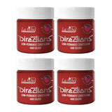 Indicazioni tintura per capelli semipermanente tubo da 100 ml - Deep Purple Naty Shop Tintura per capelli rosso papavero 100 ml (confezione da 4)