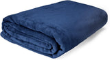 HOMLA Soffice e calda coperta in pile rosso - per divano e letto Comoda coperta Coperta per divano Coperta per soggiorno - di facile manutenzione 150 X 200 cm Letti e coperte rosa Besuche den HOMLA-Store Mukava poliestere blu navy 200X220 cm