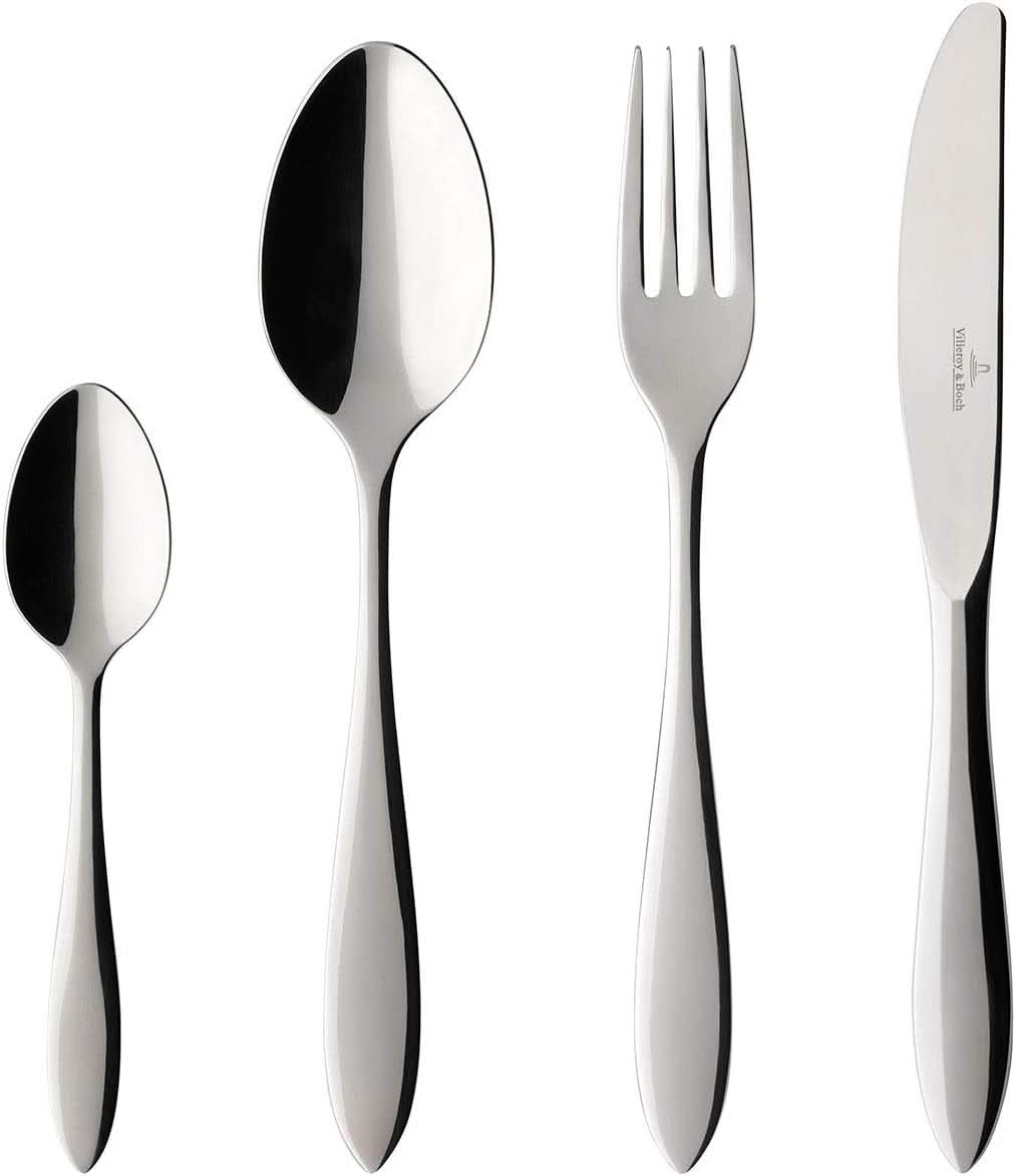 Villeroy & Boch - Arthur servizio posate 24 o 30 pezzi, 6 persone Naty Shop Set 30 pezzi