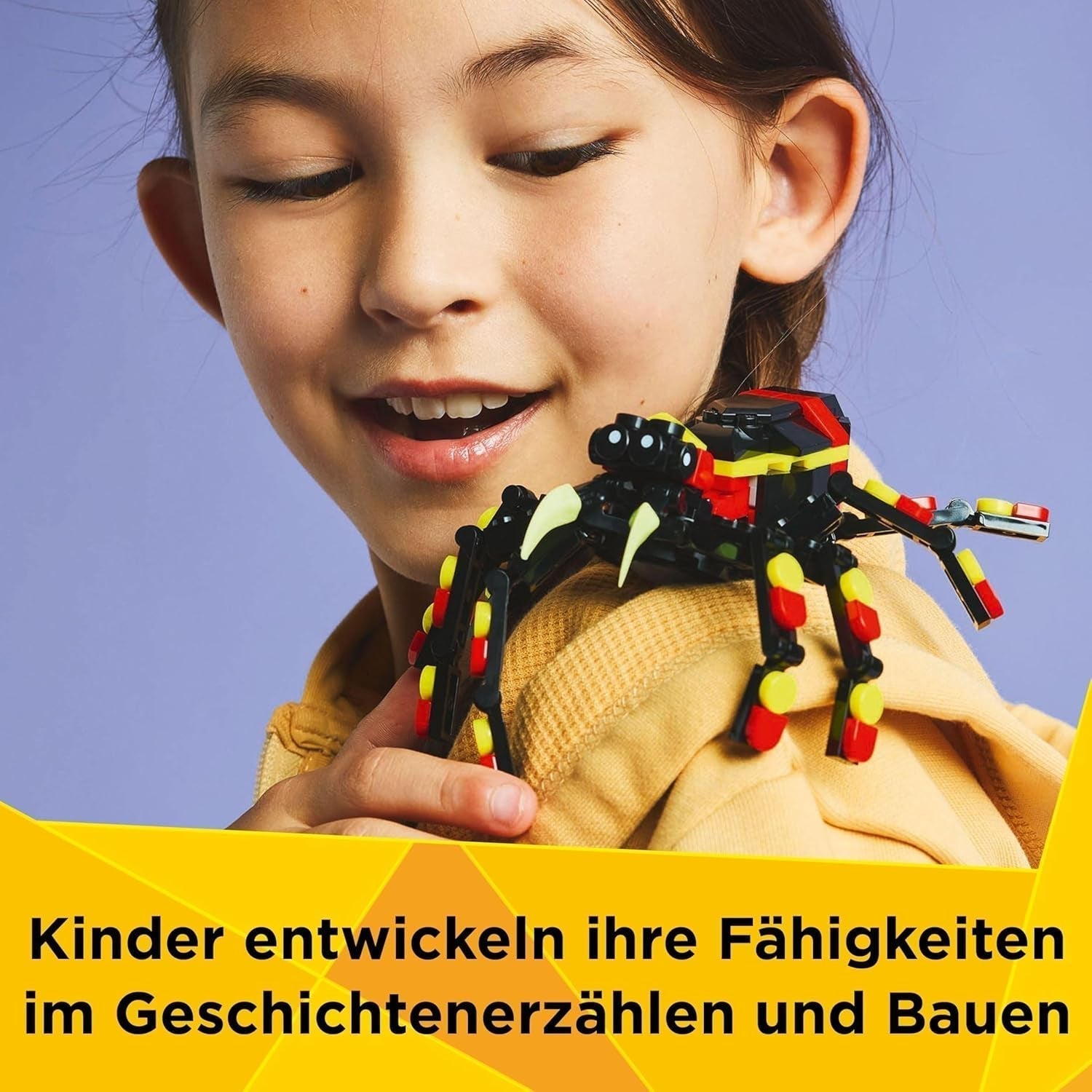 LEGO Creator 3In1 Animali selvatici: Ragno a sorpresa - giocattolo da ricostruire in uno scorpione o in un serpente - set da costruzione con 3 modelli - regalo per ragazzi e ragazze a partire da 7 anni 31159 Set da costruzione Besuche den LEGO-Store