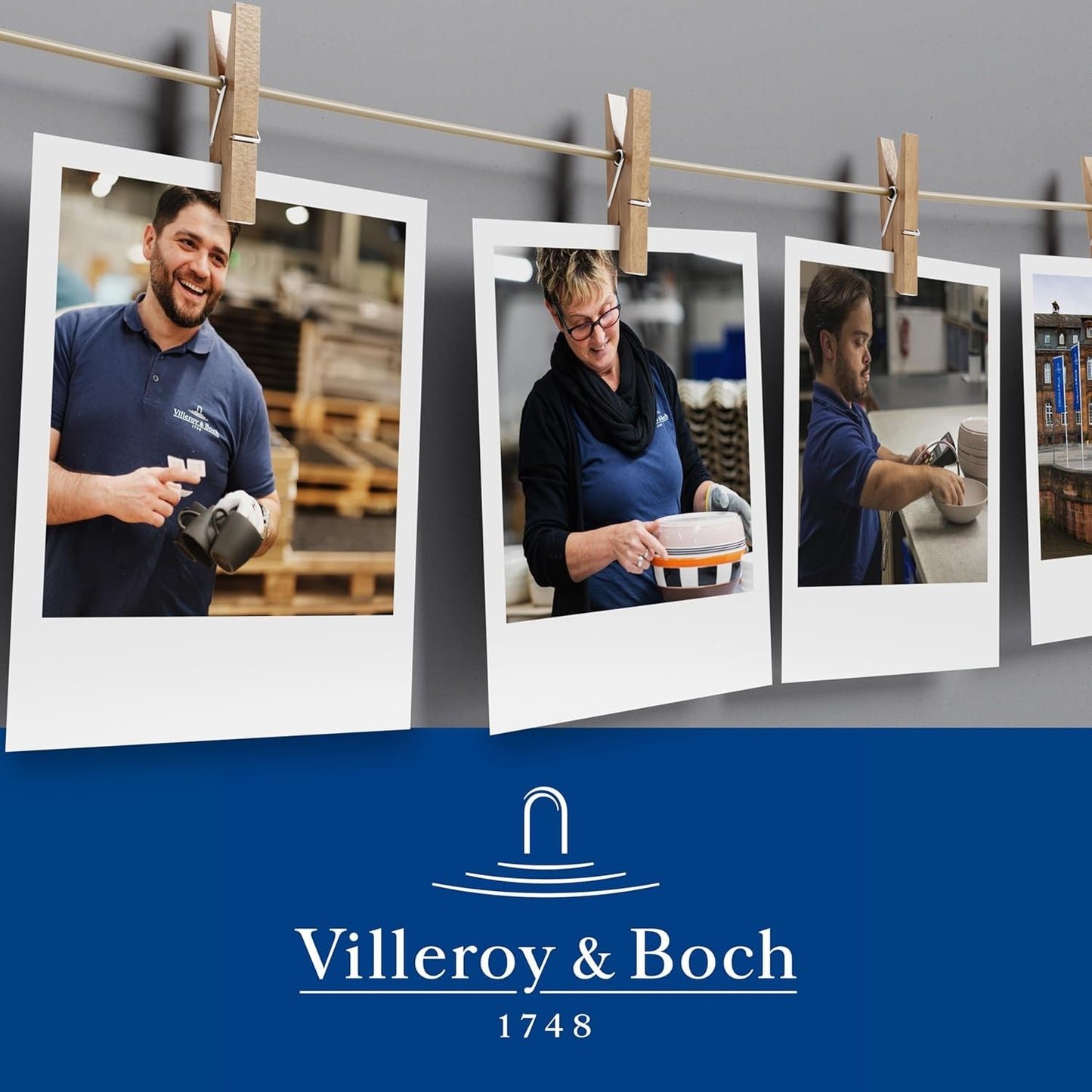 Villeroy & Boch Servizio posate Blacksmith per un massimo di 6 persone, 24 pezzi, acciaio inossidabile