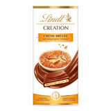 Lindt Schokolade Creation Crème Brûlée Tafel | Crème Brûlée Füllung Mit Knusprigem Karamell, Umhüllt Von Feinster Vollmilch-Schokolade | Schokoladentafel | Schokoladengeschenk, 150G Titolo predefinito di Naty Shop