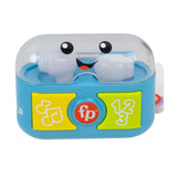 FISHER-PRICE Gioca e impara divertendoti con i tappi per le orecchie Play - Tappi per le orecchie interattivi con luci divertenti, canzoni di apprendimento e attività motorie complesse, oltre 20 canzoni e frasi, da 6 mesi in su, HWY45 Giocattoli per bambini Naty Shop